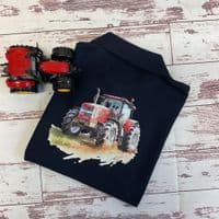 Tractor polo navy Red tractor