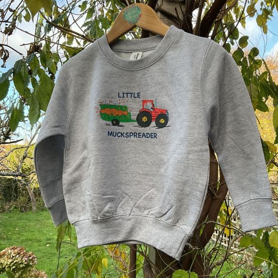 Tractor sweatshirt Little Muckspreader