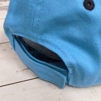 Turquoise  horse cap