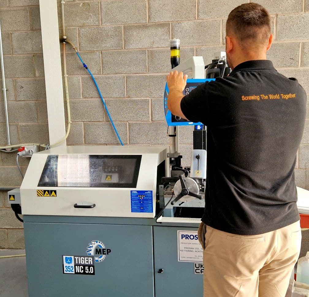 GWR Fasteners Upgrades Production Capabilities with New Automated Circular Saw