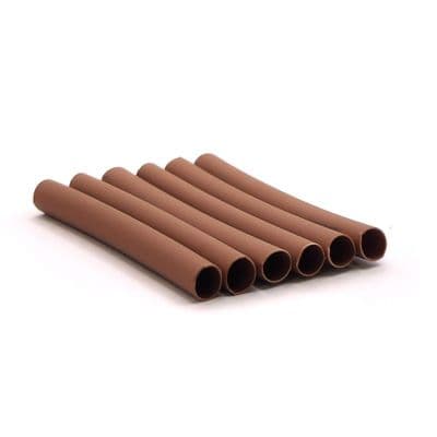 1.6mm x 2000mm Heat Shrink Tubing - Brown