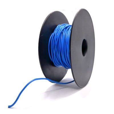 10 Metre Long - Single Core Automotive Cable 14/0.30 - Blue