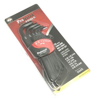 13 Piece Imperial Long Arm Allen Key Set