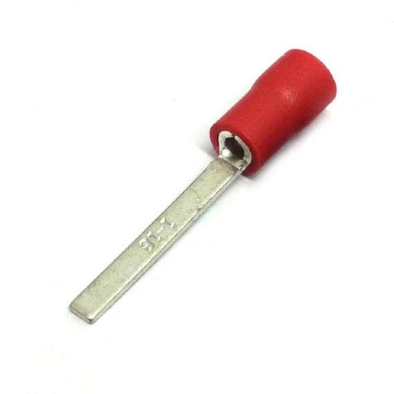 18.4 x 2.3mm Blade Crimp Connectors - Red