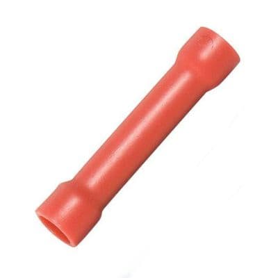 3.3mm Butt Crimp Connectors - Red