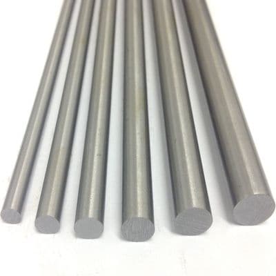 3.5mm x 333mm Round Bar - Silver Steel