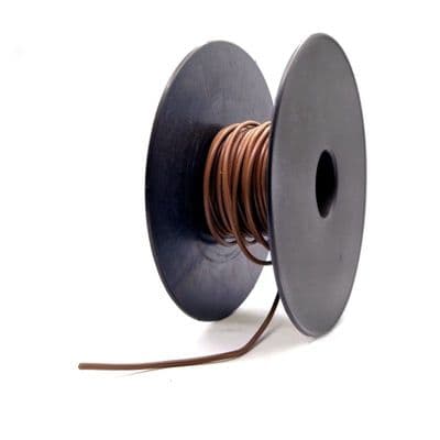 30 Metre Long - Single Core Automotive Cable 14/0.30 - Brown