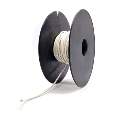 30 Metre Long - Single Core Automotive Cable 14/0.30 - White