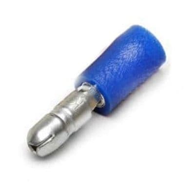 4.0mm Male Bullet Terminal - Blue