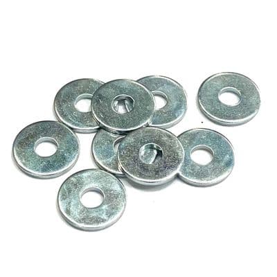 4.8mm Pop Rivet Backing Washers - Galvanised Steel