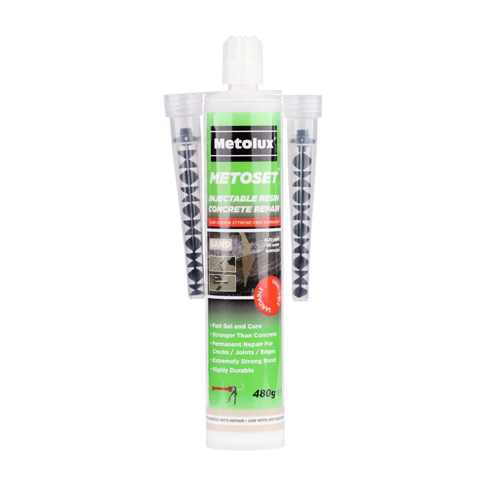 480g Metoset Concrete Repair Resin - Sand