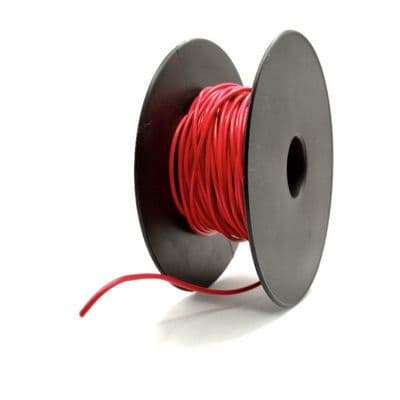 50 Metre Long - Single Core Automotive Cable 14/0.30 - Red
