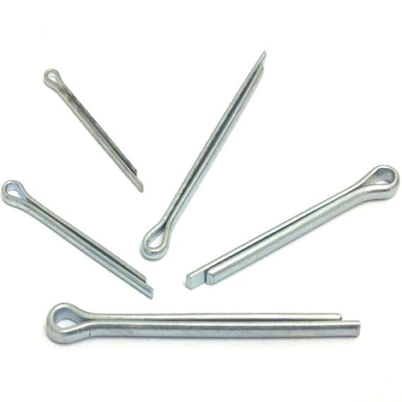 8mm x 38mm Split/Cotter Pins (DIN 94) - A2 Stainless Steel