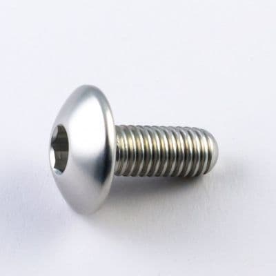 Aluminium Fairing Bolt M8 x 1.25mm x 16mm - Silver