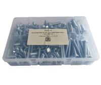 Assorted UNF Setscrews - Steel Zinc Plated (175pcs)