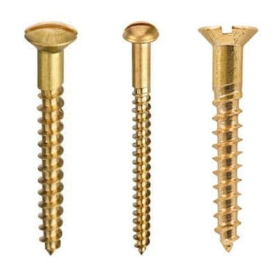 Brass Woodscrews