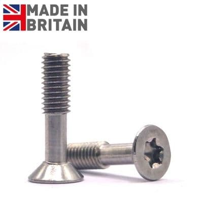 Captive Torx Countersunk Screws
