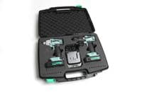 KWT-014 Combi Drill & KWT-005 Impact Driver TYPE18 Twin Pack, 2 x 2.0Ah (Kit)
