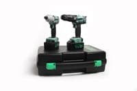 KWT-014 Combi Drill & KWT-005 Impact Driver TYPE18 Twin Pack, 2 x 4.0Ah (Kit)