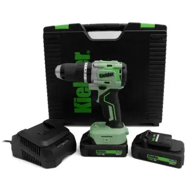Combi Drill with 2 x 2.0Ah Batteries - Kielder 18V TYPE18