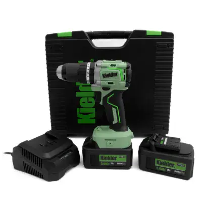 Combi Drill with 2 x 5.0Ah Batteries - Kielder 18V TYPE18