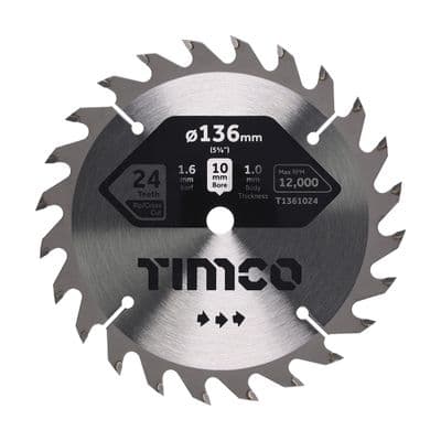 Hand-Held Cordless Circular Saw Blades