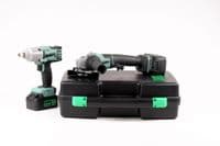 KWT-012 Impact Wrench & KWT-013 TYPE18 Angle Grinder Twin Pack, 2 x 5.0Ah (Kit)
