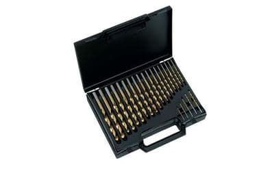 LYNDON - 1.00mm - 13.00mm - HSS Tin Jobber Drill Set (Plastic Case)