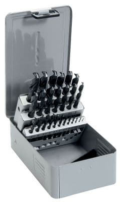 LYNDON - 1.00mm - 6.00mm - HSS Jobber Drill Set (Metal Case)