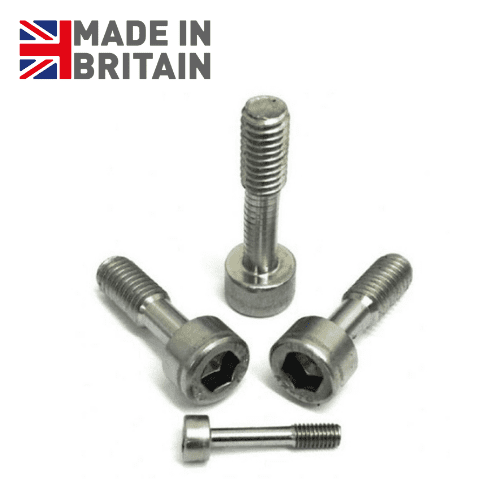 M1.6 x 12mm Captive Socket Cap Head Screws - A2 Stainless Steel