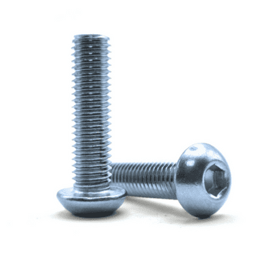 M12 Socket Button Head Screws - 10.9 High Tensile Steel Zinc Plated