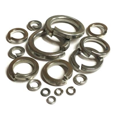 M12 Square Section Spring Washers (DIN 7980)- A2 Stainless Steel