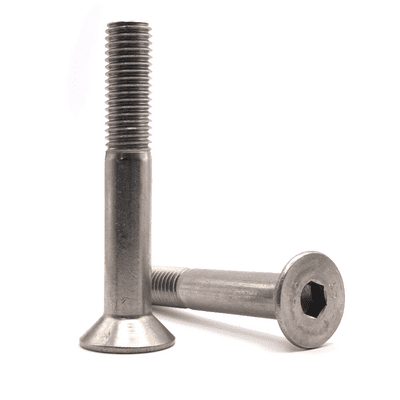 M12 x 80mm Socket Countersunk Screws (DIN 7991) - A2 Stainless Steel