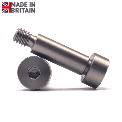 M3 (4mm) Precision Socket Shoulder Bolts - 316 Stainless Steel