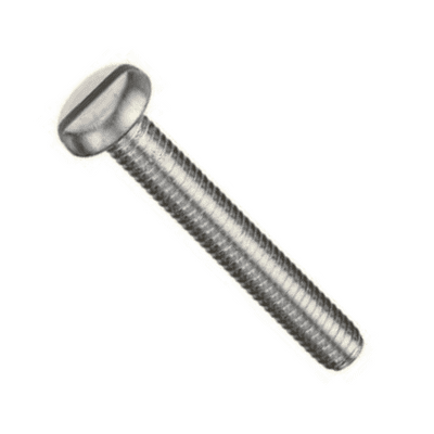 M3.5 Slotted Pan Head Screws (DIN 85) - A2 Stainless Steel