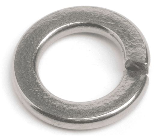 M4 Rectangular Section Spring Washers (DIN 127B) - A4 Stainless Steel