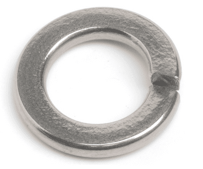 M4 Rectangular Section Spring Washers (DIN 127B) - A4 Stainless Steel