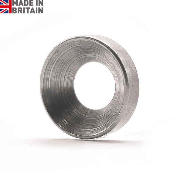 M4 x 10mm O/D Countersunk Washers - 6082 Aluminium