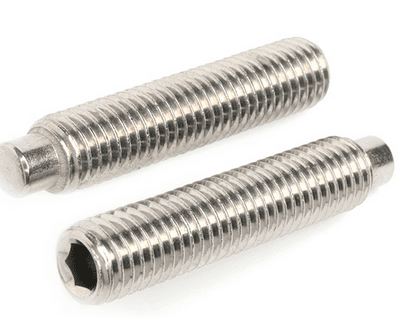 M4 x 12mm Socket Dog Point Grub Screws (DIN 915) - A2 Stainless Steel