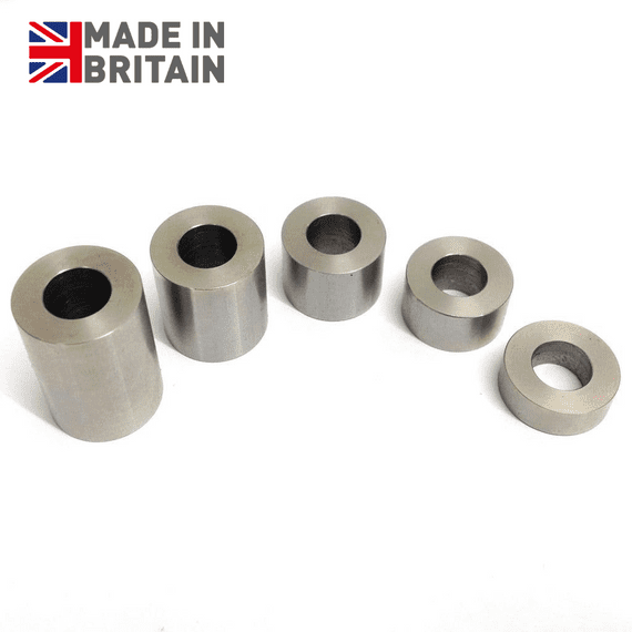 M4 x 6mm O/D x 12mm Length Spacers - 303 Stainless Steel