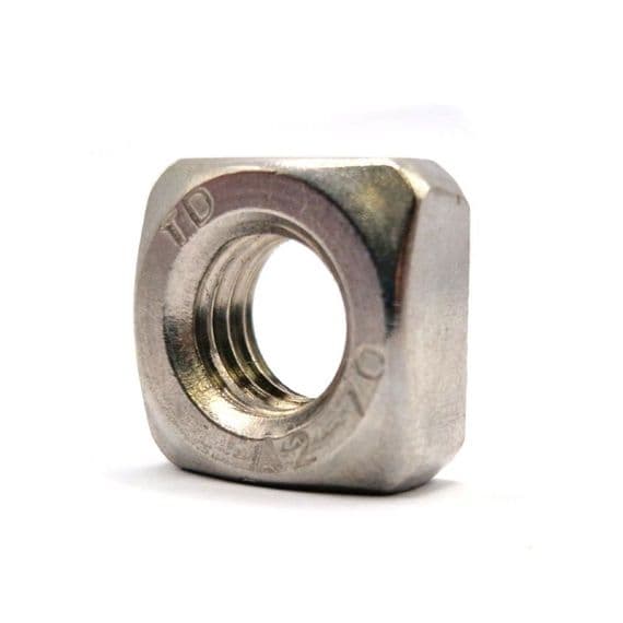 M5 Thick Square Nuts (DIN 557) - A2 Stainless Steel