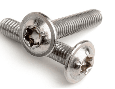M6 Flanged Torx Button Head Screws - A2 Stainless Steel