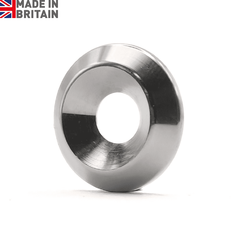 M6 x 19mm O/D Countersunk Washers - 6082 Aluminium