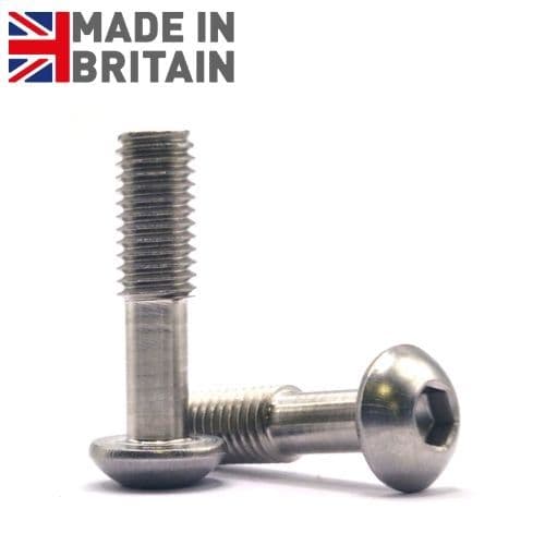 M6 x 35mm Captive Socket Button Head Screws A4 Stainless Steel