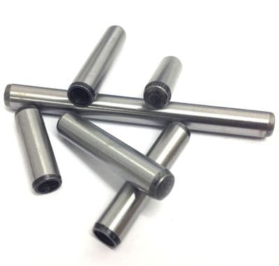 M6 x 70mm Extractable Dowel Pins (DIN 7979D) - Hardened & Ground Steel
