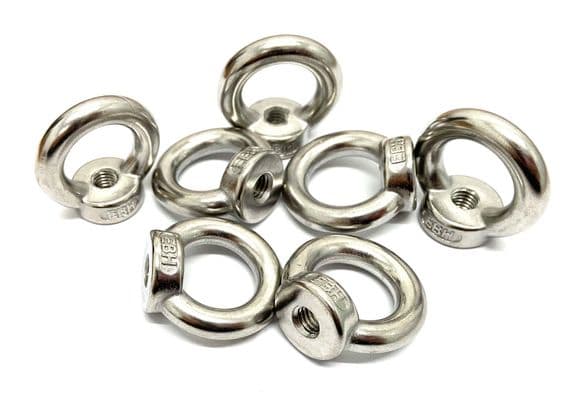 M8 Lifting Eye Nuts - A2 Stainless Steel