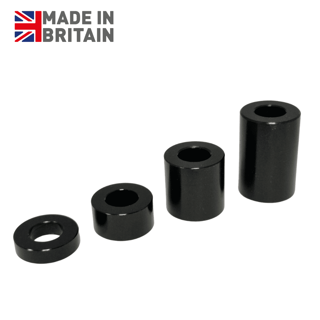 12 Pièces Entretoises En Aluminium - Alésage 8.5mm X Diamètre Extérieur 20mm X Longueur 8mm - Marque Uxcell - Neuf