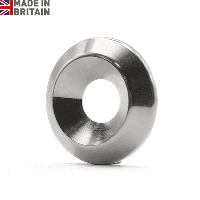M8 x 25mm O/D Countersunk Washers - 6082 Aluminium