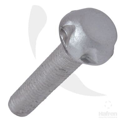 M8 x 40mm Kinmar® Removable Bolt - Steel Zinc Plated - Box of 100