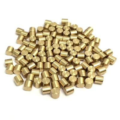 Metric Dowel Pins - Brass